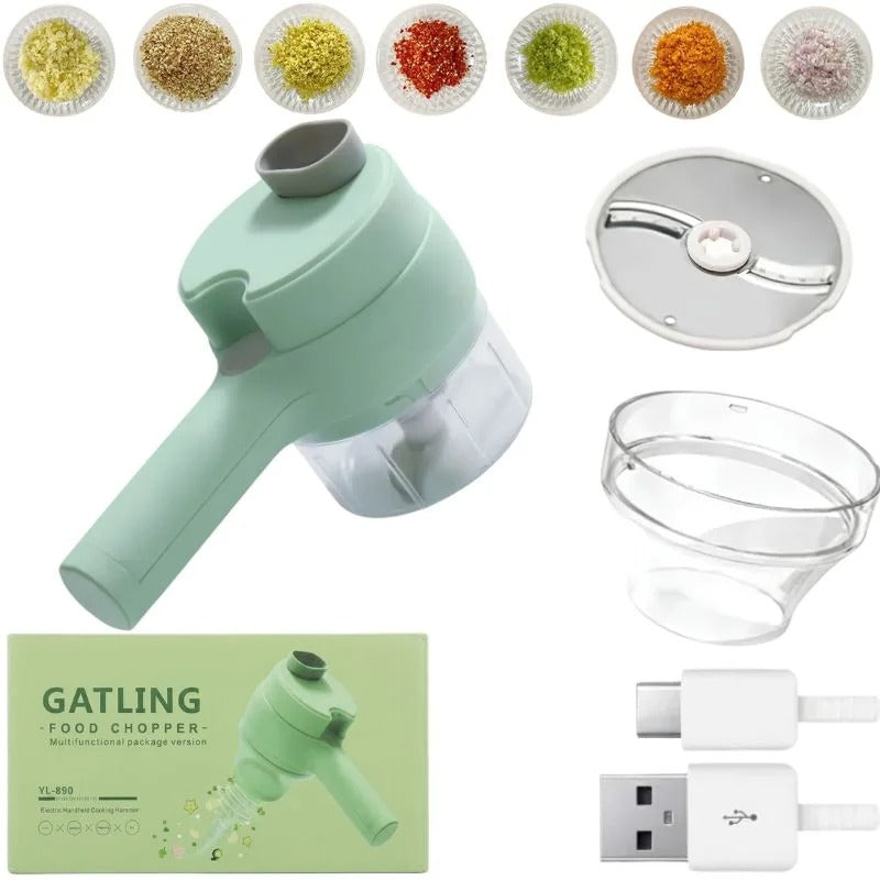 USB Rechargeable Chopper & Vegetable Cutter