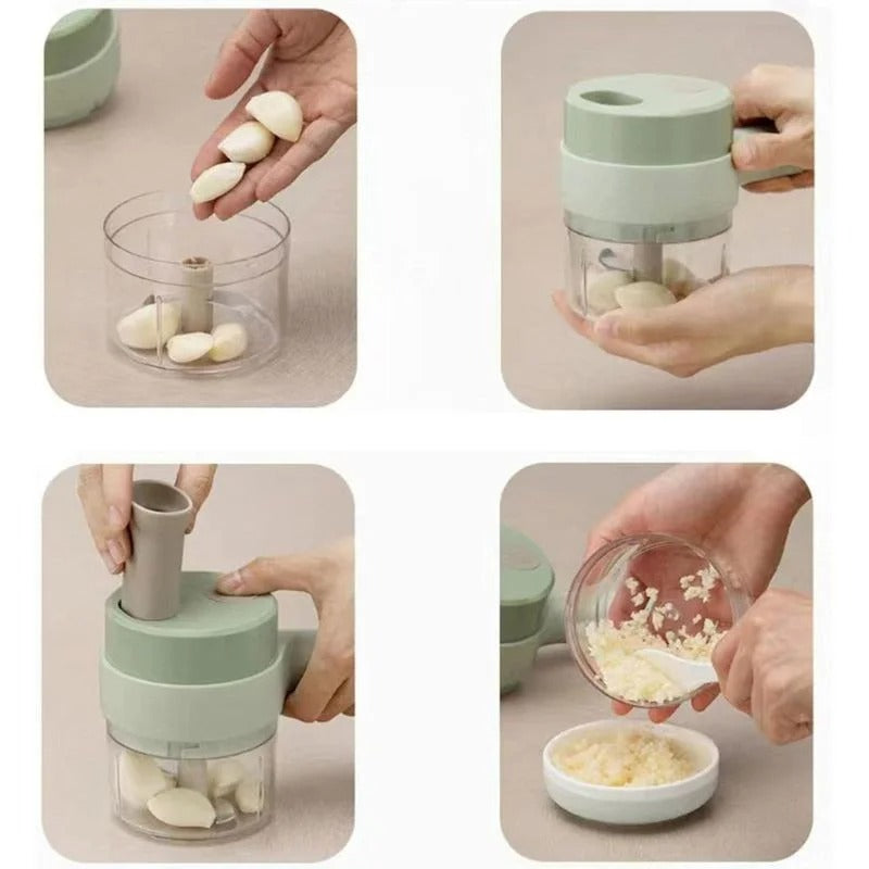 USB Rechargeable Chopper & Vegetable Cutter