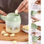 USB Rechargeable Chopper & Vegetable Cutter